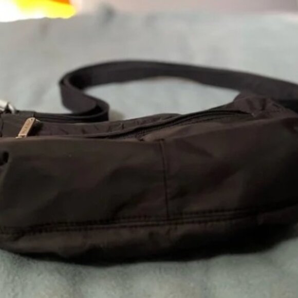 TRAVELON’s Anti-Theft Black Nylon Crossbody Bag - Picture 16 of 16